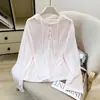 Camiseta de manga larga con capucha a rayas estilo coreano para mujer, prenda de abrigo de otoño con un diseño elegante, top holgado 13459