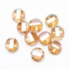 Nuevas cuentas botón de jade de porcelana 14MM lingote cuentas de cristal tallado múltiple accesorios para joyería DIY