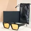 Óculos de Sol Prismáticos Retrô de Designer Luxuoso Mesmo Estilo para Homens e Mulheres Moda Passarela Óculos de Sol Uv400 Oeri145
