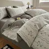 Estilo Retro de Lujo Ligero Cubreduvet Jacquard 100% Algodón Pieza Única Algodón Puro Tacto de Alta Calidad Funda de Edredón Sábana Bajera Sábana Encimera Ropa de Cama Juego de Tres o Cuatro Piezas