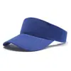 Gorra de Béisbol Europea y Americana Nueva Transfronteriza de Parte Superior Abierta Color Sólido Sombrero para el Sol Protección Solar Sombrero de Sol Deportivo Verano Gorra de Pato