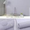 Papel Pintado Autoadhesivo al por Mayor Hogar Dormitorio Impermeable a Prueba de Humedad Dormitorio Pegatinas Refrescantes Fondo de Color Sólido Pegatinas de Pared Papel Pintado Engrosado