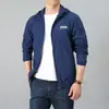 Ropa Nueva de Verano con Protección Solar para Hombre, Chaqueta Fina y Transpirable, Traje de Pesca de Secado Rápido para Exteriores, Cortavientos con Capucha Resistente a los Rayos UV