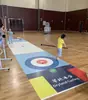 Expansão do Campus de Curling Esportivo Pista de Bolas de Gude Curling no Gelo com Bolas Rolantes Curling em Terra Seca