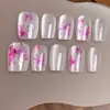 Unhas de Manicure Unhas Usáveis Feitas à Mão Manicure Puro Desejo Patch para Manicure Unhas Postiças Unhas Usáveis Feitas à Mão Unhas de Luxo