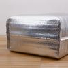 Bolsa aislante de aluminio tridimensional engrosada para llevar, bolsa aislante desechable, bolsa refrigerante para pasteles de frutas y mariscos