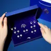 Nuevos Pendientes de Joyería de Moda con Aguja de Plata en Forma de Corazón y Circonita para Mujer, Estilo Coreano, Lindos y Elegantes, Regalo para el Día de San Valentín y el Festival Qixi