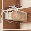 Nueva Caja de Almacenamiento para Calcetines Organizador de Ropa Interior Bragas Caja con Cesta Deslizable Caja de Almacenamiento Cajón Colgante Estilo Artefacto de Almacenamiento para Armario