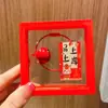 Llavero Colgante Año del Caballo con Texto, Decoración de Empaque "Hazte Rico al Instante", Adorno de Regalo de Año Nuevo, Colgante de Caballo Pequeño