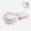 Bolsa de almacenamiento para viajes, bolsa organizadora de ropa interior y calcetines, bolsa organizadora de viaje portátil para viajes de negocios, bolsa de compresión de ropa de gran capacidad