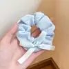 Colección de scrunchies de verano: versátiles ligas coreanas para el cabello, cuerdas para el cabello estilo universitario fresco, accesorios elásticos para el cabello, accesorios para la cabeza para mujeres