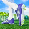 Zapatos de fútbol de caña baja transfronterizos para niños, adultos, estudiantes, tacos TF, césped exterior, zapatos de entrenamiento profesionales, tacos largos AG
