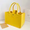 Bolsa de Fieltro de Color Sólido Directo de Fábrica Bolsa de Regalo Gran Capacidad Bolsa de Regalo Se Puede Imprimir LOGOTIPO En Stock