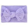Venta caliente transfronteriza, tocado para niños, lazo de nailon jacquard, diadema para bebé con borde ancho, banda para el cabello para el cuidado del bebé