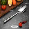 Espátula redonda de tubo de acero inoxidable, espumadera de cocina, espátula para freír, cuchara para arroz, cuchara para sopa, raspador de harina, tenedor para carne, juego de regalo de siete piezas de utensilios de cocina