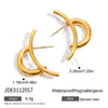 Wanxing Amazon Cross-Border Mais Vendidos Brincos de Argola Dourados Simples Brincos de Argola Brilhantes da Moda Joias Presentes para Mulheres
