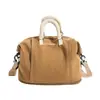 Estilo casual, bolsa de viagem leve, grande capacidade, adequada para passeios, pode ser usada como mala de rodinhas, expansível, com compartimentos separados para itens molhados e secos