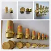 Elemento filtrante de alta cabeza sinterizado en polvo válvula solenoide npt1/4 silenciador g1/8 silenciador metálico puntiagudo reductor de ruido