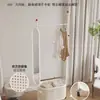 Perchero de Pie para Dormitorio con Espejo, Espejo de Cuerpo Entero, Perchero Integrado, Espejo de Vestir Móvil, Perchero Simple a Prueba de Polvo, Modelo Nuevo