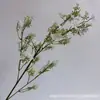 Flor Estrela de 5 Pétalas Flor de Jasmim Noturno de Haste Longa Flor Artificial Flor de Seda Decoração de Casamento Flor Falsa Decoração de Casa Venda Direta Transfronteiriça