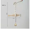 Adornos Colgantes de Madera Maciza Transfronterizos, Carrillones de Viento de Peces Pequeños, Cascabeles de Madera de Peces, Decoraciones de Pared, Decoración del Hogar, Regalos para Otros