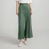 Pantalones Falda Sueltos de Seda de Cobre Amoniacal Pesada Novedad Primavera y Verano 2024 Pantalones Cortos Pantalones Casuales de Pierna Ancha Sueltos Talla Grande