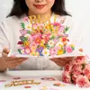 Tarjeta Pop-Up 3D para el Día de la Madre Escultura de Papel Tarjeta de Agradecimiento Regalo Estudiantil para Mamá Tarjeta de Bendición Regalo Creativo Venta al por Mayor Transfronteriza