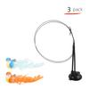 Juguete Popular para Gatos Transfronterizo Caña Única Ventosa Pluma Pájaro Atrapador Palo para Gatos Cable de Acero Desmontable Juguete Atrapador para Gatos
