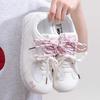 Zapatos de Entrenamiento Moral Wxy-L890Z de Doble Encaje con Suela Suave Zapatos de Malla Manzana Pequeña Zapatos de Carrera Ligeros con Suela Fina para Mujer (Magia