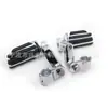 Vendas Diretas Transfronteiriças Adequadas para Modificação de Motocicleta Harley, Pedais de Pé Dianteiros e Traseiros Universais, Pedais de Pé Longos com Barra Transversal