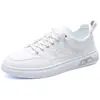 Sapatos Masculinos, Sapatos Brancos Respiráveis de Primavera, Tênis Slip-On Tendência Estilo Coreano, Sapatos Casuais e para Esportes ao Ar Livre, Dropshipping