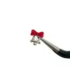 Accesorios para Uñas de Campana de Navidad Estilo Popular de Celebridad de Internet Aleación de Oro y Plata Campana Uñas Navideñas DIY Decoraciones de Diamantes