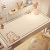 Tapete de Mesa Cartoon, Toalha de Mesa Especial para Estudo de Crianças, Tapete de Mesa para Alunos do Ensino Fundamental, Tapete de Mesa à Prova d'Água e Limpável
