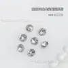 Broca de uñas blanca súper flash k9 lote ráfaga flash joyería de diamantes fondo puntiagudo taladro con forma especial joyería de uñas mixta venta al por mayor