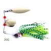 HENGJIA/HENGJIA 4 colores 20 g chico barbudo borla ruido Blackfish bass Luya cebo equipo de pesca cebo de pesca al por mayor