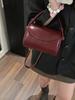 Moda Retrô Coreana Outono e Inverno 2026 Nova Bolsa de Mão Pequena Quadrada para Mulheres Bolsa de Ombro Transversal Versátil na Moda