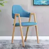 Silla de comedor de lujo ligero, silla de ocio para el hogar con respaldo, taburete simple para escritorio, silla para restaurante de té con leche y manicura, silla de recepción para negocios
