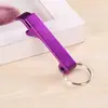Llavero de Aleación de Aluminio Transfronterizo Abrebotellas Abrebotellas de Metal Abrebotellas de Cerveza Se Puede Usar como Logo de Cliente