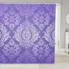 Tecido para Cortina de Banheiro Transfronteiriço, Instalação sem Furos, Design de Padrão de Borboleta Série Escura, Cortina de Banheiro Misteriosa e Luxuosa