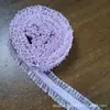 Renda de Fio de Vidro Dupla Face 1,5cm para Acabamento DIY Roupas de Boneca Lolita Feitas à Mão Material de Renda