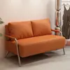 Sofá de Escritório Sala de Estar Simples Nórdico Celebridade da Internet Quarto de Aluguel Quarto Sofá Pequeno Apartamento Sofá Individual Duplo Pequeno Apartamento
