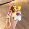 Nuevo Llavero Creativo de Resina de Pony Amoroso Lindo y Exquisito Hebilla de Amor de Pony Pareja Muñeco Colgante para Mochila Escolar