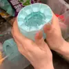 Molde de Gelo Cubo Squeeze em Formato de Cilindro Bandeja de Gelo Tipo Prensa para Geladeira Doméstica Caixa de Armazenamento de Gelo Copo de Gelo para Bebidas Cerveja