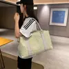 Bolsa de Viaje para Distancias Cortas para Mujer Modelo Nuevo 2026 Bolsa de Equipaje de Capacidad Extra Grande Bolso Tote Portátil Ligero Bolsa de Gimnasio de Lona