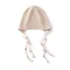 Chapéu estiloso de tricô vazado em cashmere para mulheres, quente, chapéu de crochê feito à mão, novo estilo outono/inverno, cor sólida, com design que cobre as orelhas