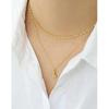 Gargantilla minimalista de estilo coreano con cadena de nariz de cerdo, de plata de ley S925, 398 unidades
