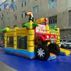 Ventas Directas de Fábrica de Trampolines Inflables de Zoológico para Niños, Toboganes, Instalaciones de Diversión para Interiores y Exteriores, Parques Temáticos