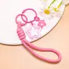 Lanyard de Celular Chaveiro Estrela de Cinco Pontas de Gelatina de Frutas Fofo Cordão de Boneca Anti-Perda Acessórios de Enfeite para Pendurar em Celular Capa de Celular Bolsa
