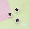 Mini estrella de resina, joyería para uñas, pinzas para el pelo, zapatos, sombreros, pendientes, ropa hecha a mano con adornos, accesorios al por mayor