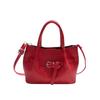 Bolsa Saco Estilo Coreano de Grande Capacidade para Mulheres 2025 Outono Nova Retro Simples de Alto Valor com Alça Única Transversal